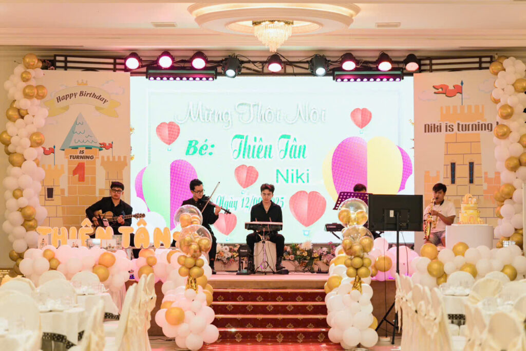 Thuê ban nhạc cho tiệc sinh nhật