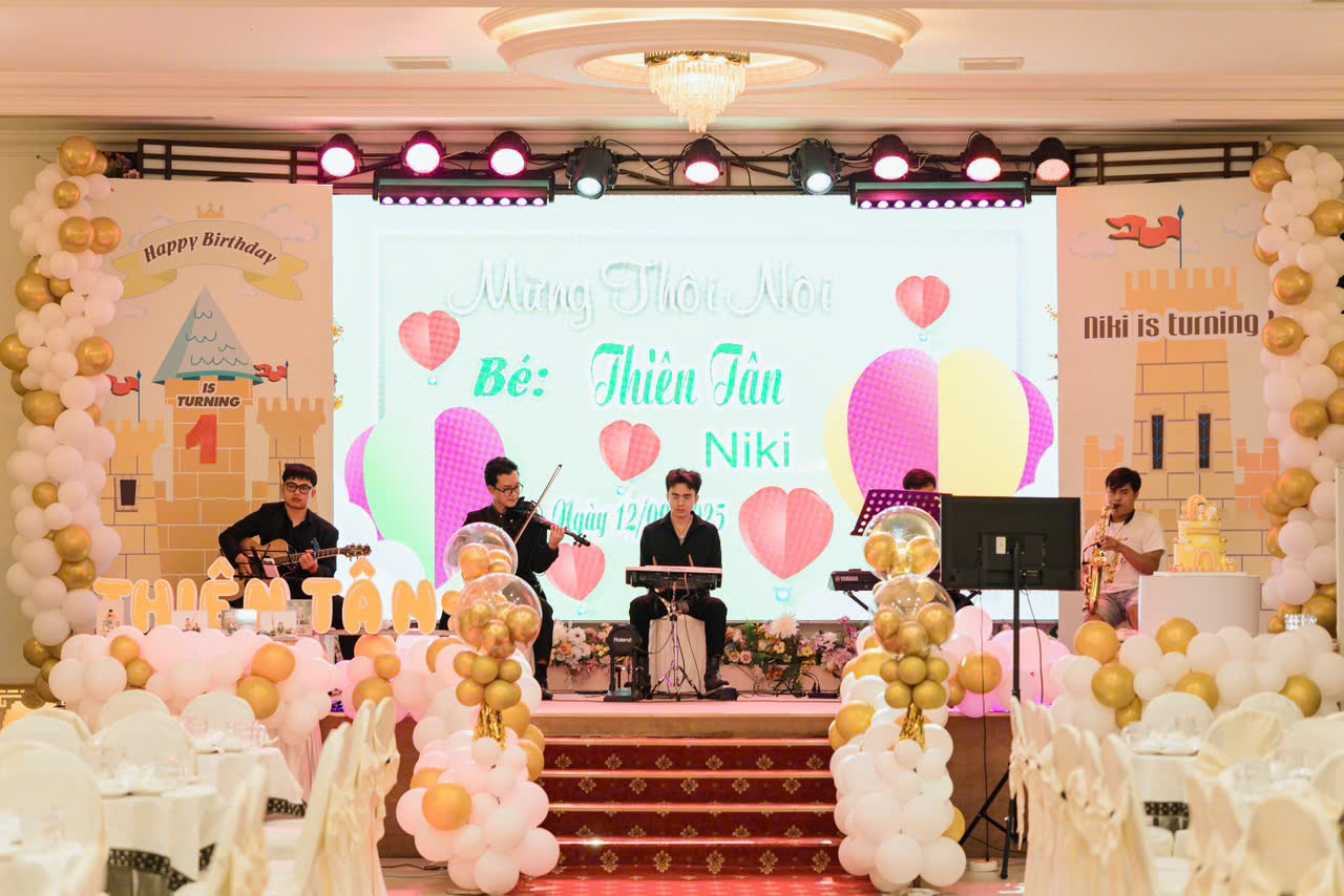 Thuê ban nhạc cho tiệc sinh nhật