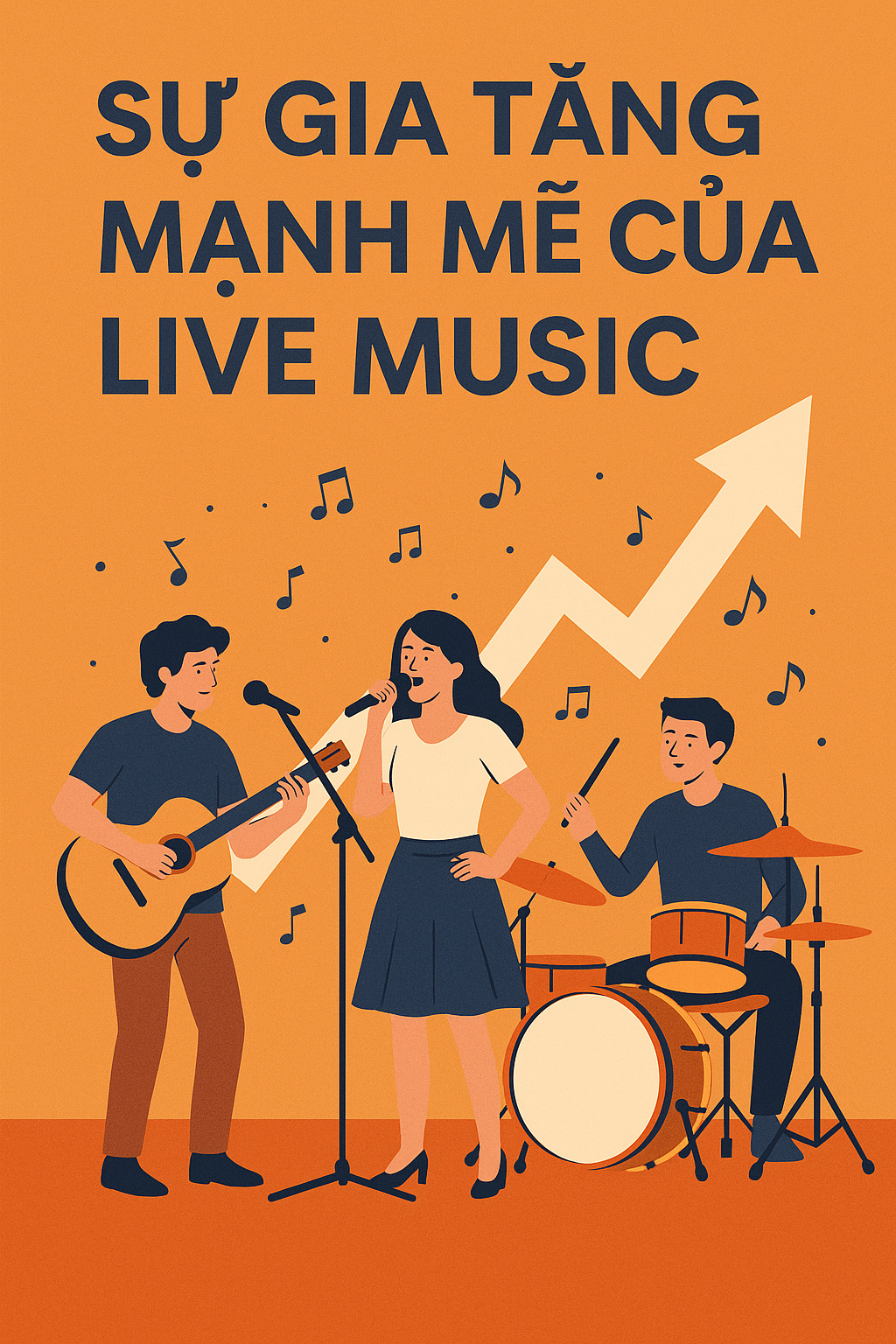 Sự Gia Tăng Mạnh Mẽ Của Live Music