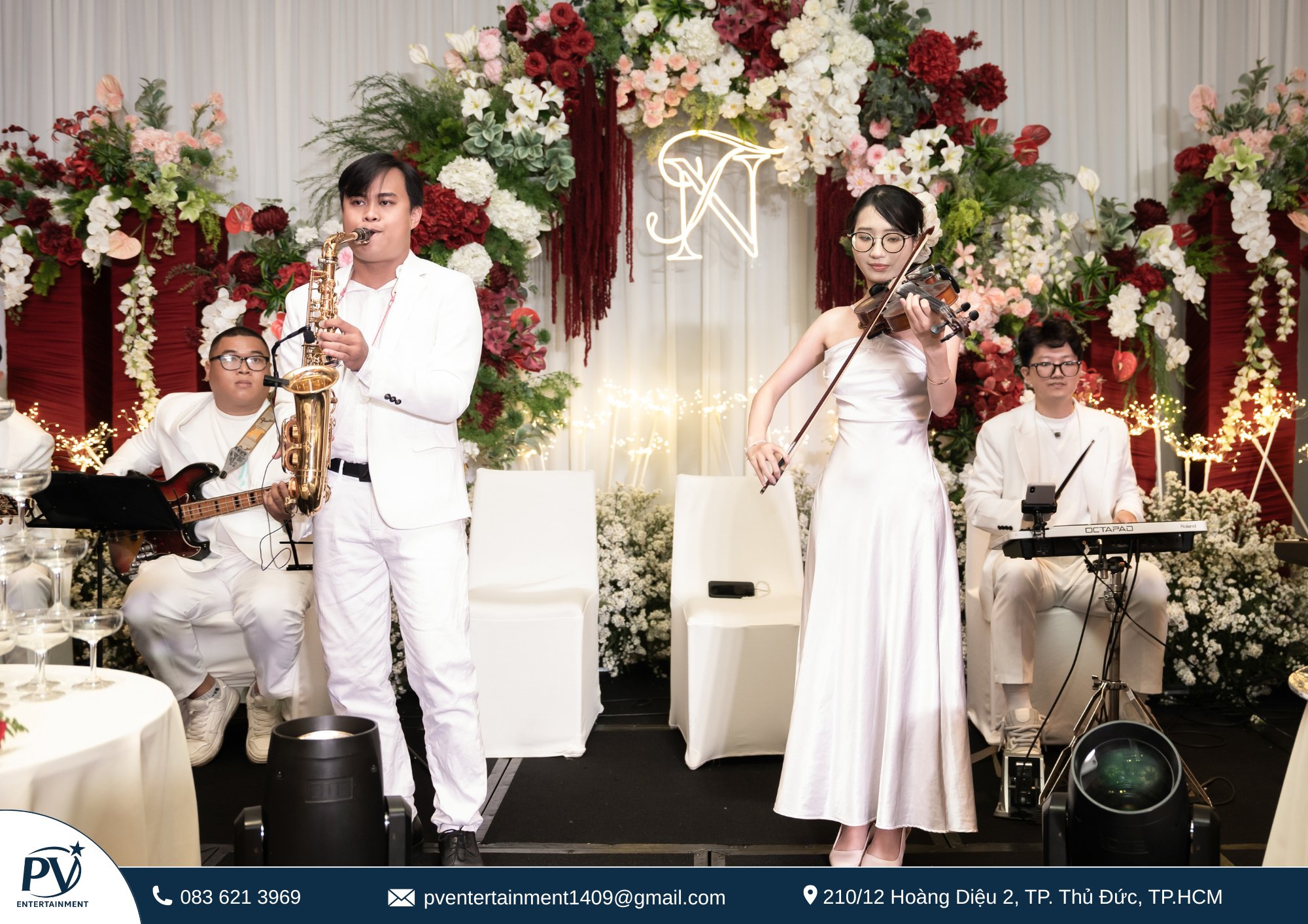 Thuê ban nhạc có violin