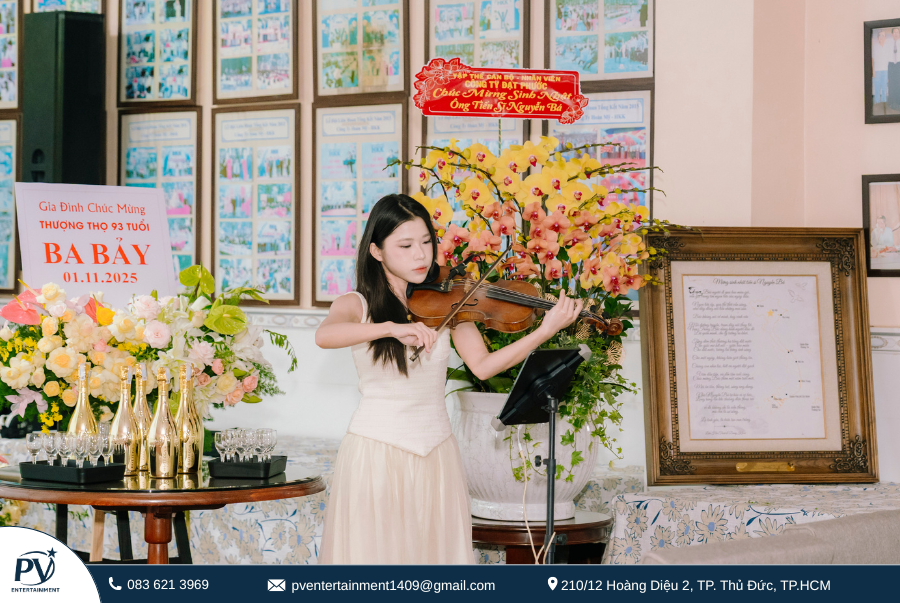 Thuê violin rước dâu
