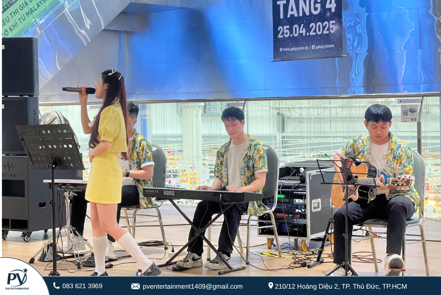 Thuê ban nhạc và âm thanh