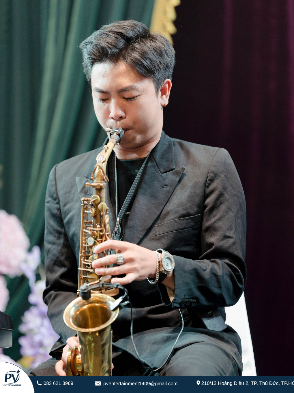 Thuê Saxophone Tiệc Private