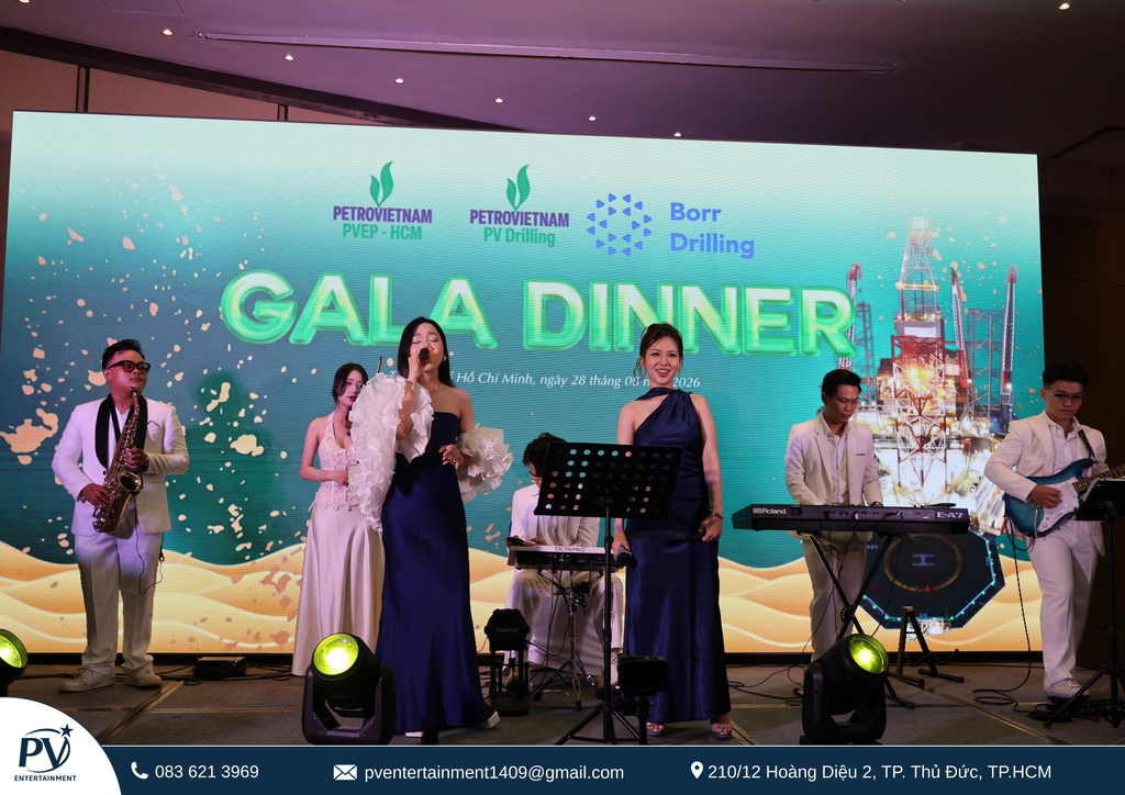 Live Band Saxophone Tiệc Gala Dinner